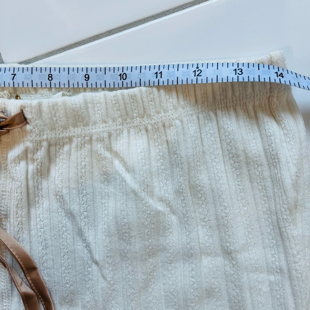 Blu Pepper Cream Knit 2pc Lounge Set - Picture 11 of 15